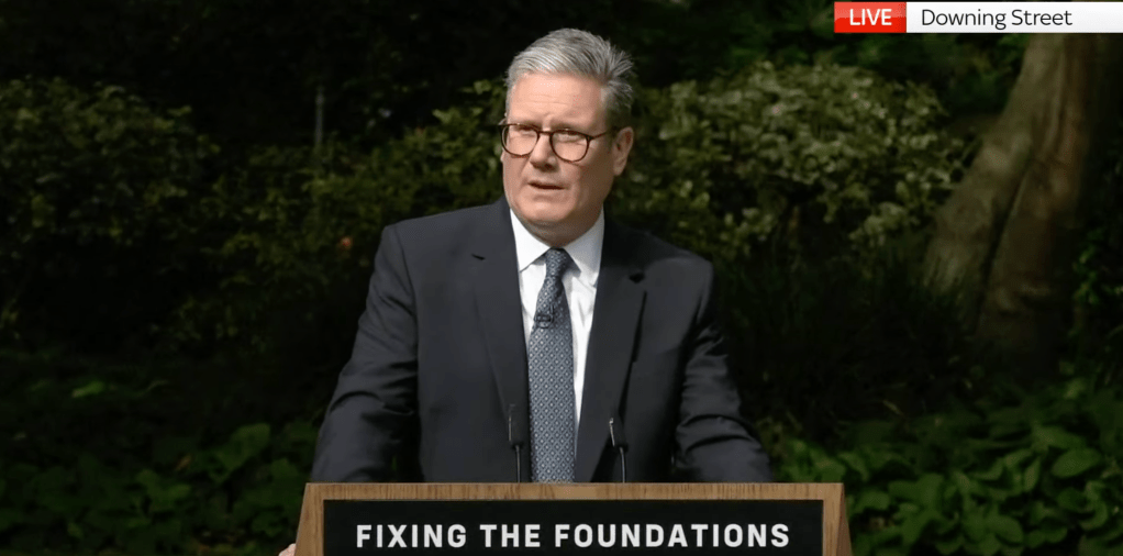 Sir Keir Starmer promises a “painful” autumn budget